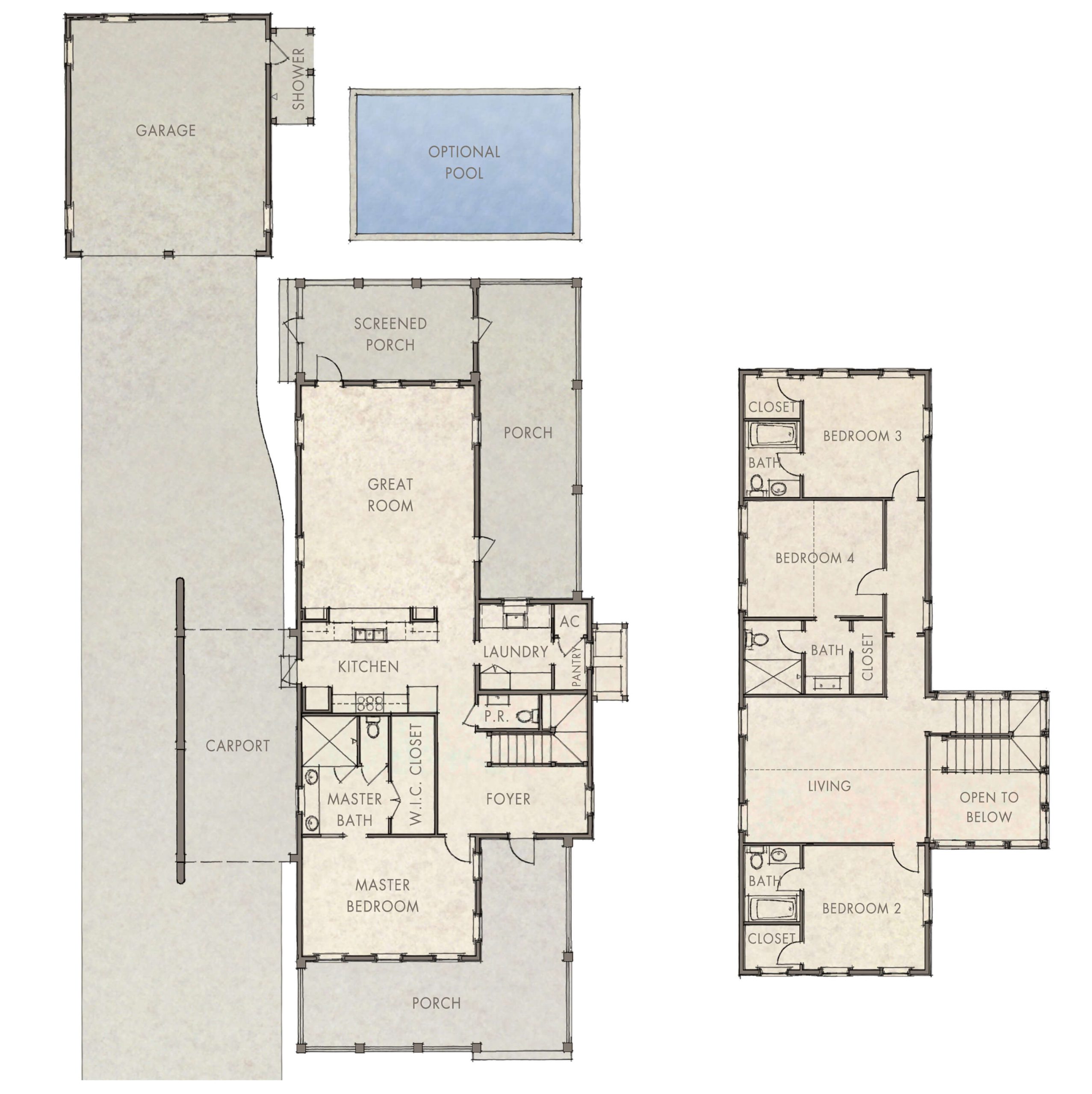 Topsail floorplan