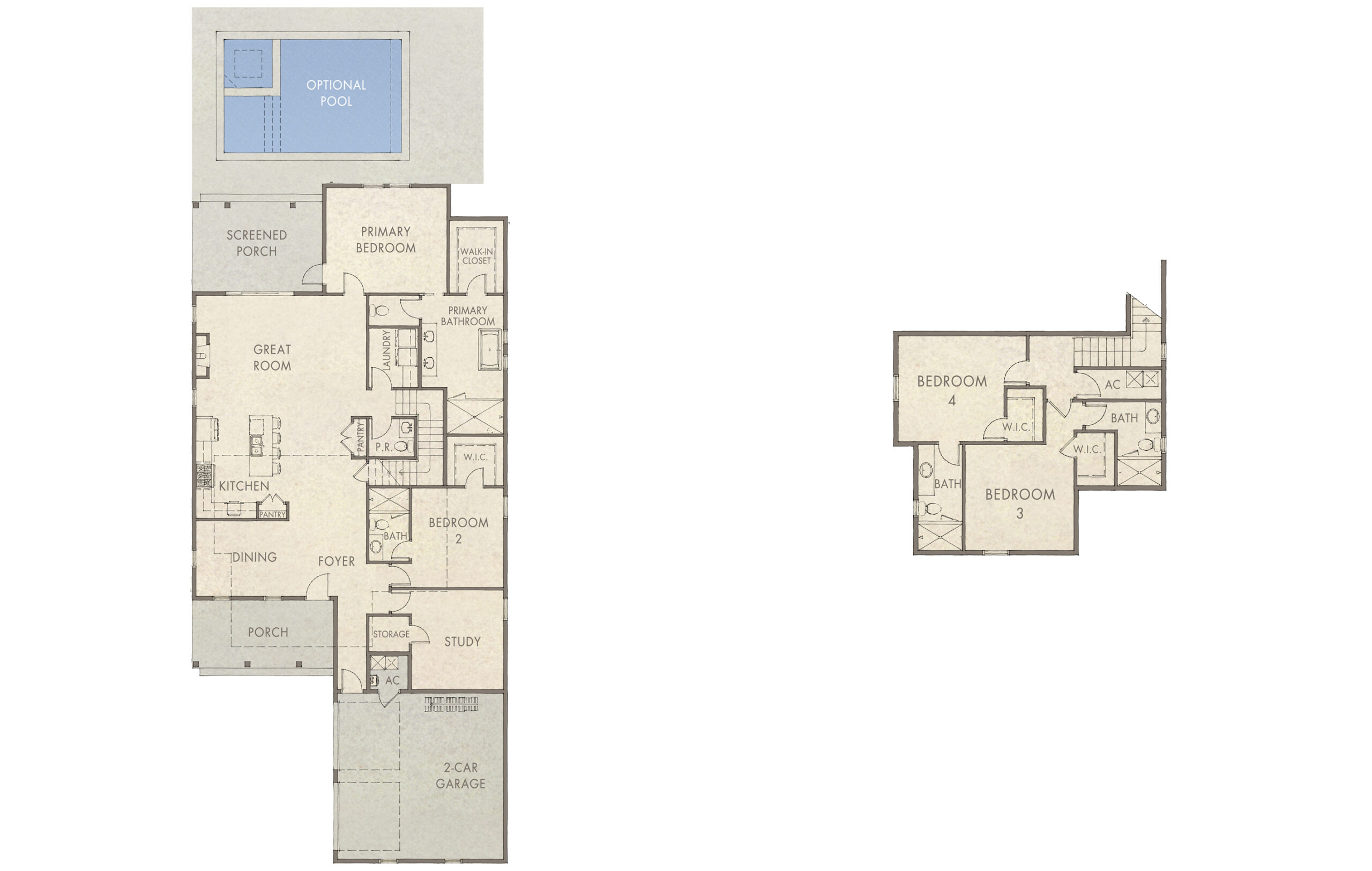 Morningside (4BR 2-Story) floorplan